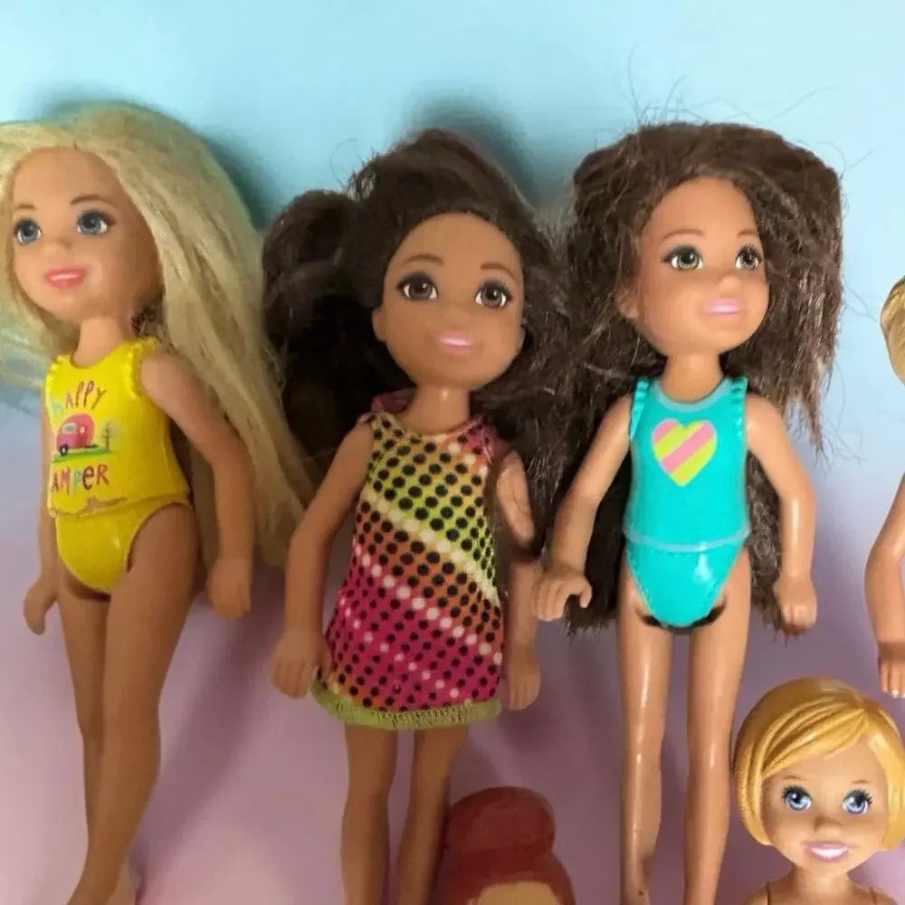 Barbie dolls are